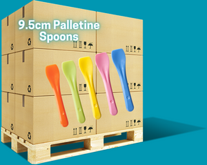 Pallet of 9.5cm Palletine Spoons